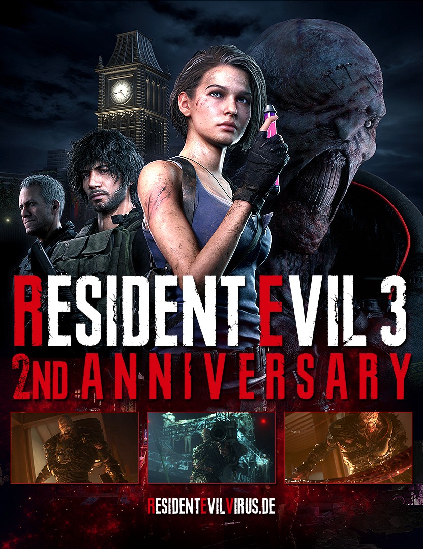 Resident Evil 3 Remake feiert heute seinen zweiten Geburtstag
